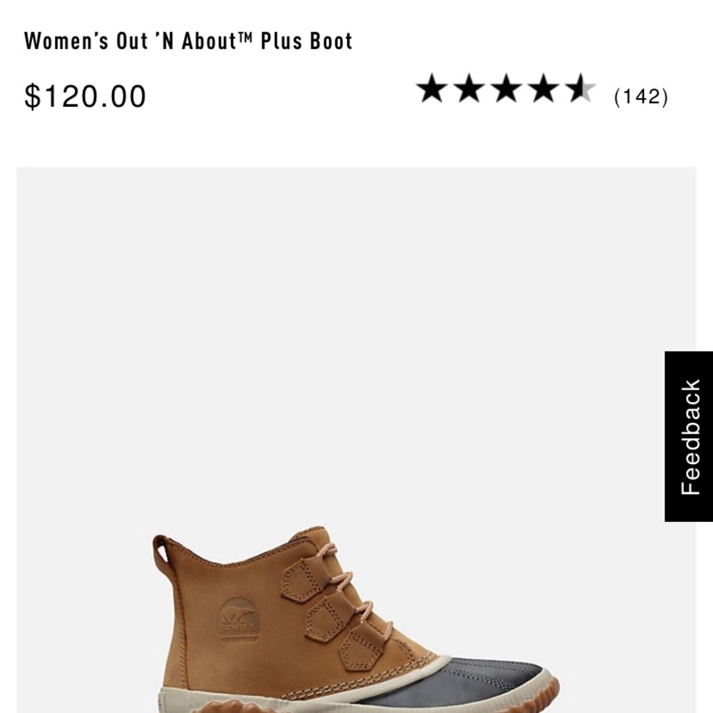 ✖️Sold✖️ Sorel Out N About Plus Elk - Picture 7 of 8